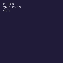 #1F1B39 - Haiti Color Image