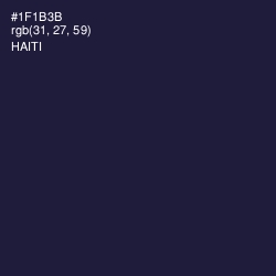 #1F1B3B - Haiti Color Image
