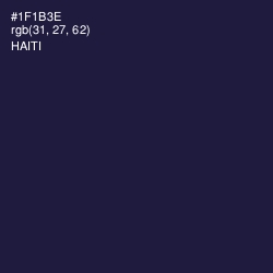 #1F1B3E - Haiti Color Image