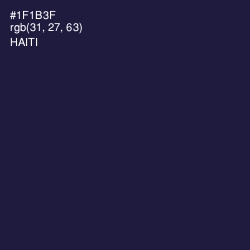 #1F1B3F - Haiti Color Image