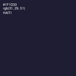 #1F1D33 - Haiti Color Image