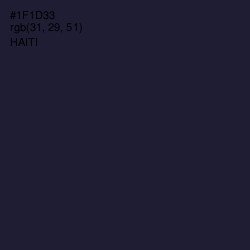 #1F1D33 - Haiti Color Image