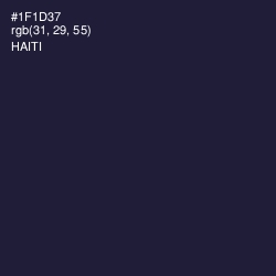 #1F1D37 - Haiti Color Image