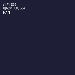 #1F1E37 - Haiti Color Image
