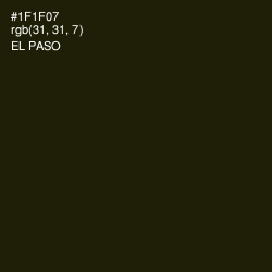 #1F1F07 - El Paso Color Image