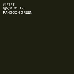 #1F1F11 - Rangoon Green Color Image