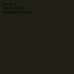 #1F1F16 - Rangoon Green Color Image