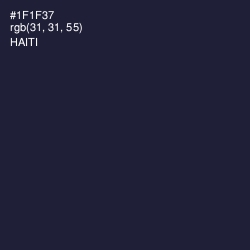 #1F1F37 - Haiti Color Image