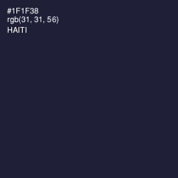 #1F1F38 - Haiti Color Image
