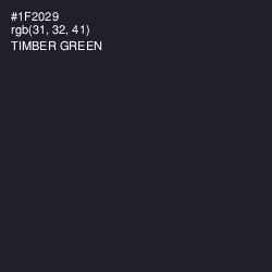 #1F2029 - Timber Green Color Image