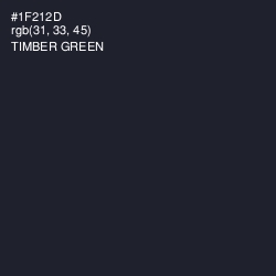 #1F212D - Timber Green Color Image