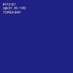 #1F2187 - Torea Bay Color Image