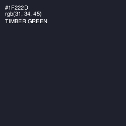 #1F222D - Timber Green Color Image