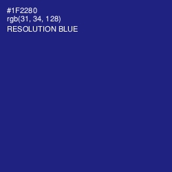 #1F2280 - Resolution Blue Color Image