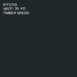 #1F272A - Timber Green Color Image