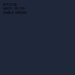 #1F273B - Gable Green Color Image