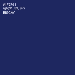 #1F2761 - Biscay Color Image