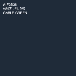 #1F2B38 - Gable Green Color Image