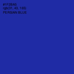 #1F2BA5 - Persian Blue Color Image