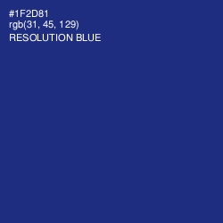 #1F2D81 - Resolution Blue Color Image