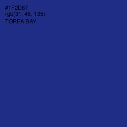 #1F2D87 - Torea Bay Color Image