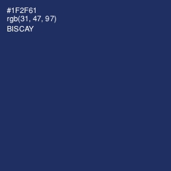 #1F2F61 - Biscay Color Image