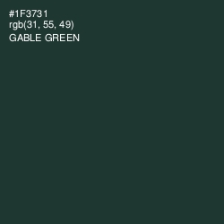 #1F3731 - Gable Green Color Image