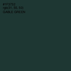 #1F3732 - Gable Green Color Image