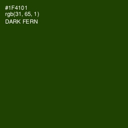 #1F4101 - Dark Fern Color Image