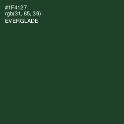 #1F4127 - Everglade Color Image