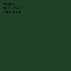 #1F4227 - Everglade Color Image