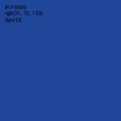 #1F4699 - Congress Blue Color Image