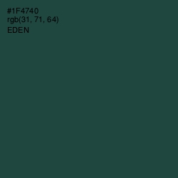 #1F4740 - Eden Color Image