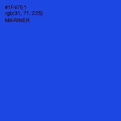 #1F47E1 - Mariner Color Image