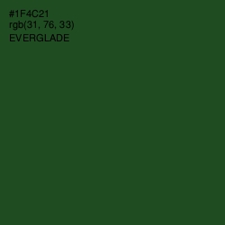 #1F4C21 - Everglade Color Image