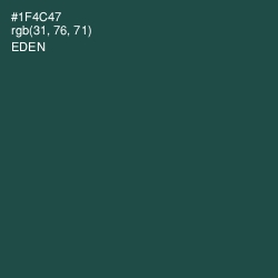 #1F4C47 - Eden Color Image