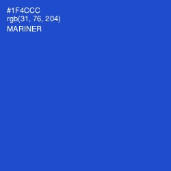 #1F4CCC - Mariner Color Image