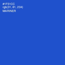 #1F51CC - Mariner Color Image