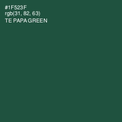 #1F523F - Te Papa Green Color Image