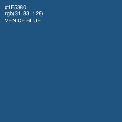 #1F5380 - Venice Blue Color Image