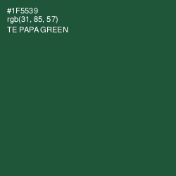 #1F5539 - Te Papa Green Color Image
