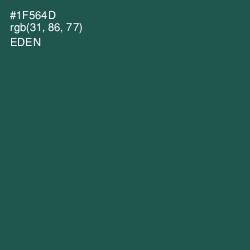 #1F564D - Eden Color Image