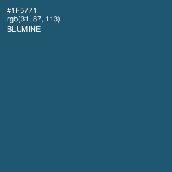 #1F5771 - Blumine Color Image