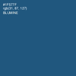 #1F577F - Blumine Color Image