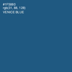 #1F5880 - Venice Blue Color Image