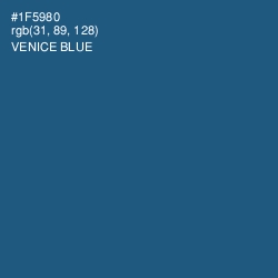 #1F5980 - Venice Blue Color Image