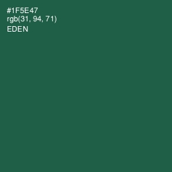 #1F5E47 - Eden Color Image