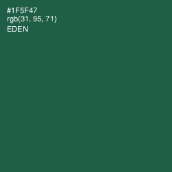#1F5F47 - Eden Color Image