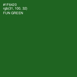 #1F6420 - Fun Green Color Image