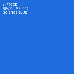 #1F6CDD - Science Blue Color Image